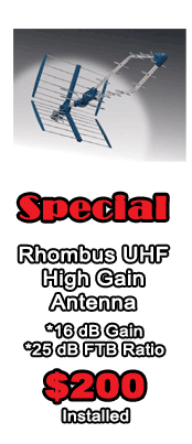 Tribean UHF special price cairns -TV antenna cairns