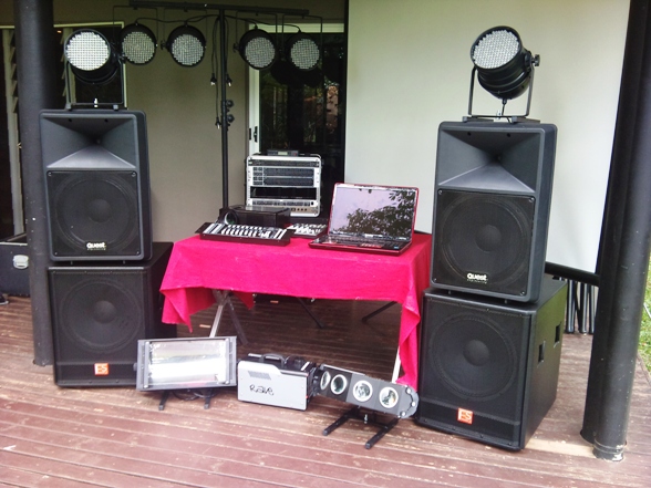 DJ system hire Cairns